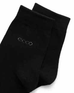 ECCO Socks | Socks-Classic Ankle Cut 3-Pack Black