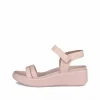 ECCO Heels | Sandals-FLOWT WEDGE LX W Pink
