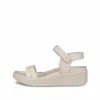 ECCO Heels | Sandals-FLOWT WEDGE LX W Beige