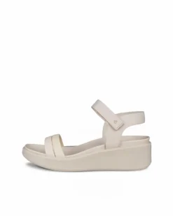 ECCO Heels | Sandals-FLOWT WEDGE LX W Beige
