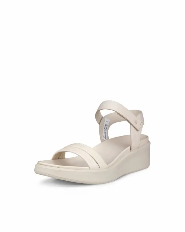 ECCO Heels | Sandals-FLOWT WEDGE LX W Beige