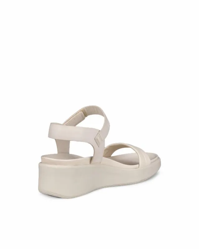 ECCO Heels | Sandals-FLOWT WEDGE LX W Beige