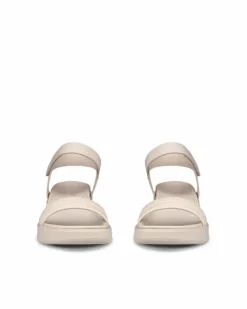 ECCO Heels | Sandals-FLOWT WEDGE LX W Beige
