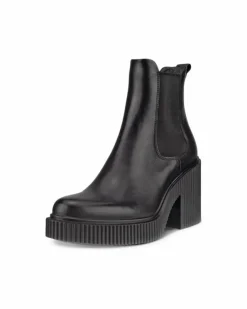 ECCO Heels-FLUTED HEEL Black