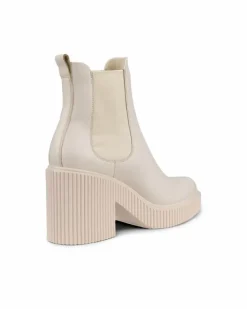ECCO Heels-FLUTED HEEL Beige