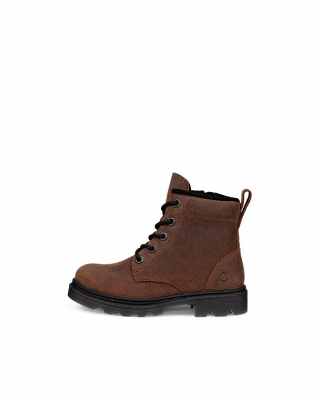 ECCO Boots-GRAINER K Brown