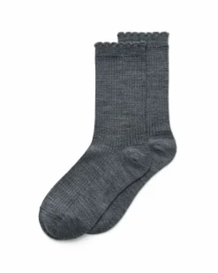 ECCO Socks-Hygge Femme Mid-Cut Grey