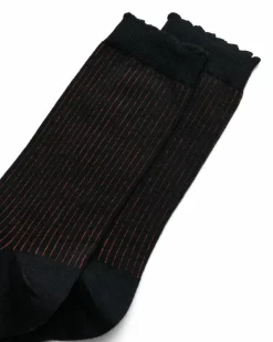 ECCO Socks-Hygge Femme Mid-Cut Black