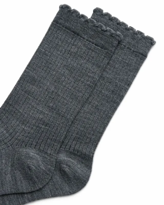 ECCO Socks-Hygge Femme Mid-Cut Grey