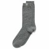 ECCO Socks | Socks-Hygge Ribbed Mid Cut Grey