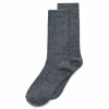 ECCO Socks | Socks-Hygge Ribbed Mid-Cut Grey