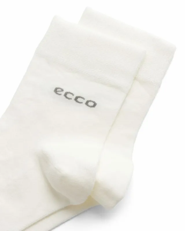 ECCO Socks | Socks-Longlife Ankle Cut White