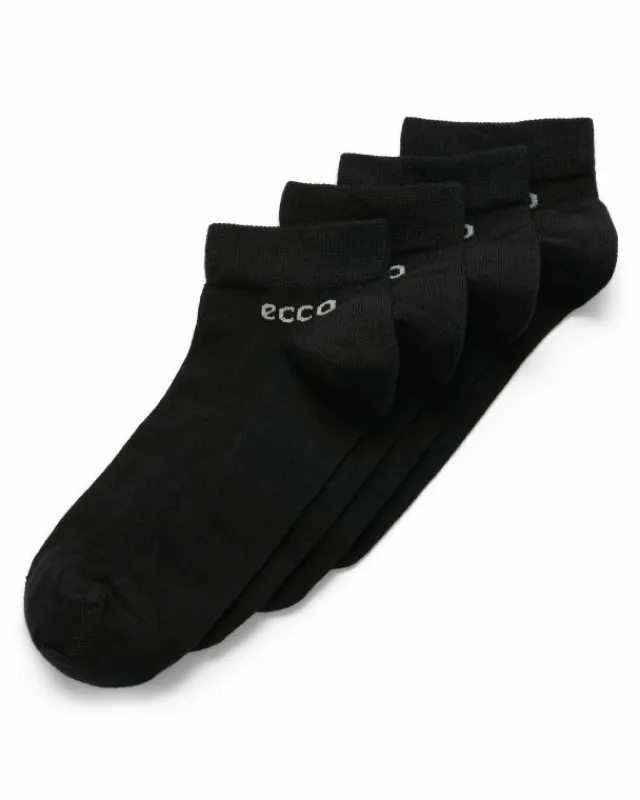 ECCO Socks | Socks-Longlife Low Cut 2-Pack Black
