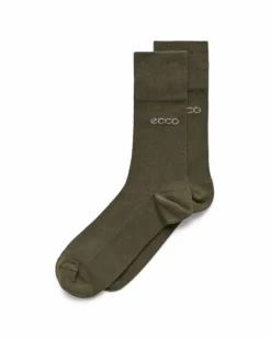 ECCO Socks | Socks-Longlife Mid Cut Green