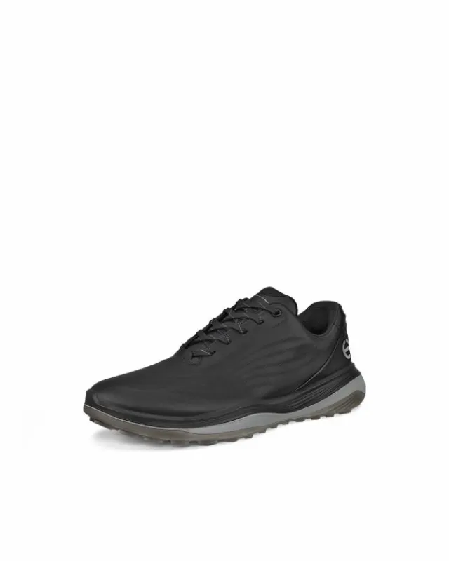 ECCO Leather | Wide Fit-M GOLF LT1 Black