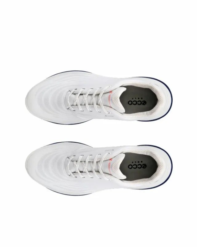 ECCO Leather | Wide Fit-M GOLF LT1 White