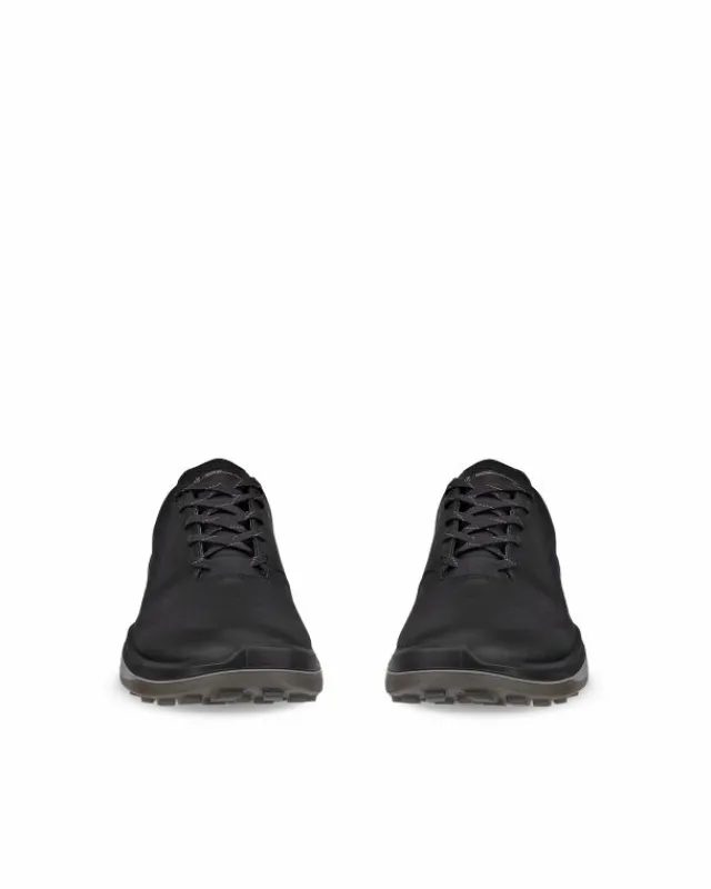 ECCO Leather | Wide Fit-M GOLF LT1 Black