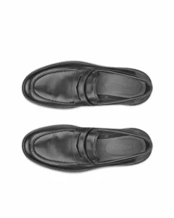 ECCO Slip Ons | Business-METROPOLE LONDON Black