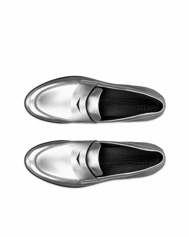 ECCO Slip Ons | Heels-MODTRAY W Silver