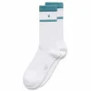 ECCO Socks | Socks-Retro Mid-Cut White