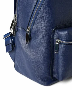ECCO Backpacks-Round Pack Blue