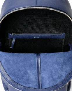 ECCO Backpacks-Round Pack Blue