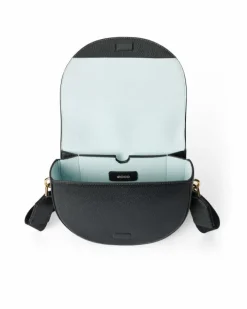 ECCO Crossbody & Shoulder Bags-Saddle Bag Black