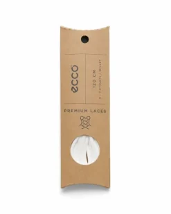 ECCO Laces | Laces-Sporty Round Laces White