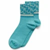 ECCO Socks-Vibe Wave Ankle-Cut Blue