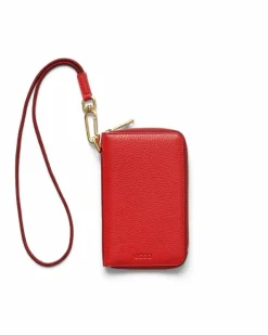 ECCO Small Leather Goods-Wallet Red