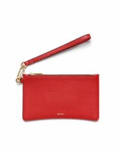 ECCO Small Leather Goods-Wristlet Red